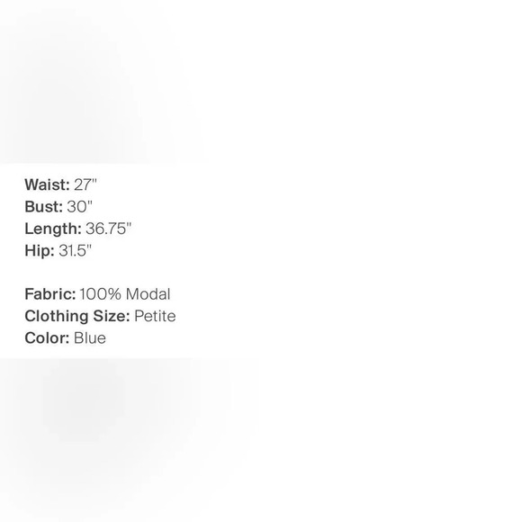 Beautiful Theory dress sz Small/petite dusty blue EUC - Picture 8 of 8